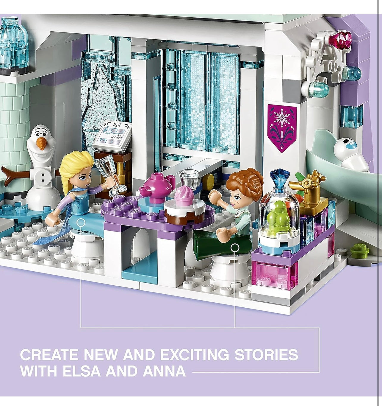 JISI BRICKS / Decool Princess Elsa's Magical Ice Palace (70217) š° HUGE 701+ Pcs! Decool/JISI Bricks Elsa's Magical Ice Palace (70217) - Frozen Castle Building Set!
