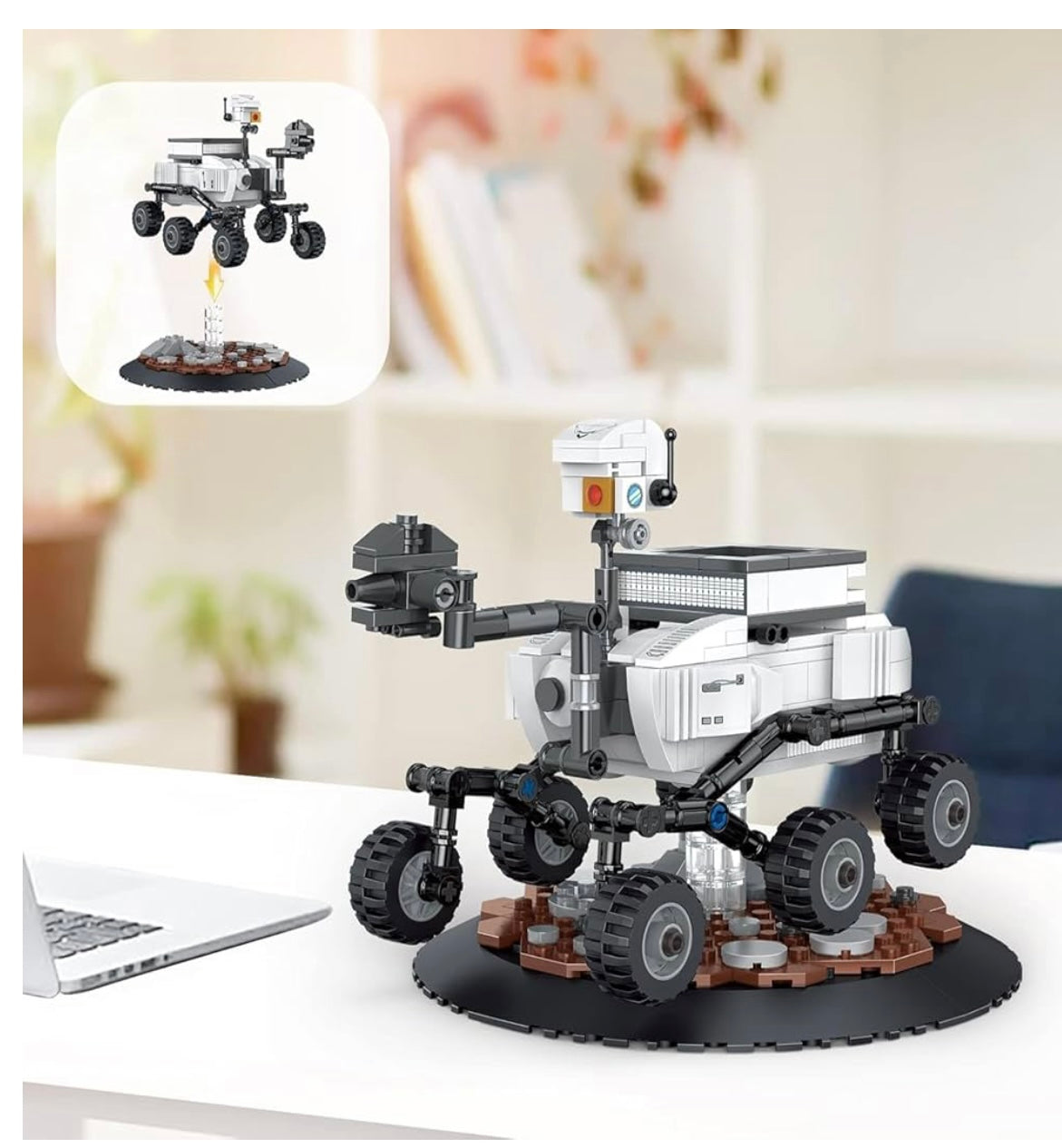 Mars Rover Building Blocks Toy – 326 PCS Space Exploration STEM Kit