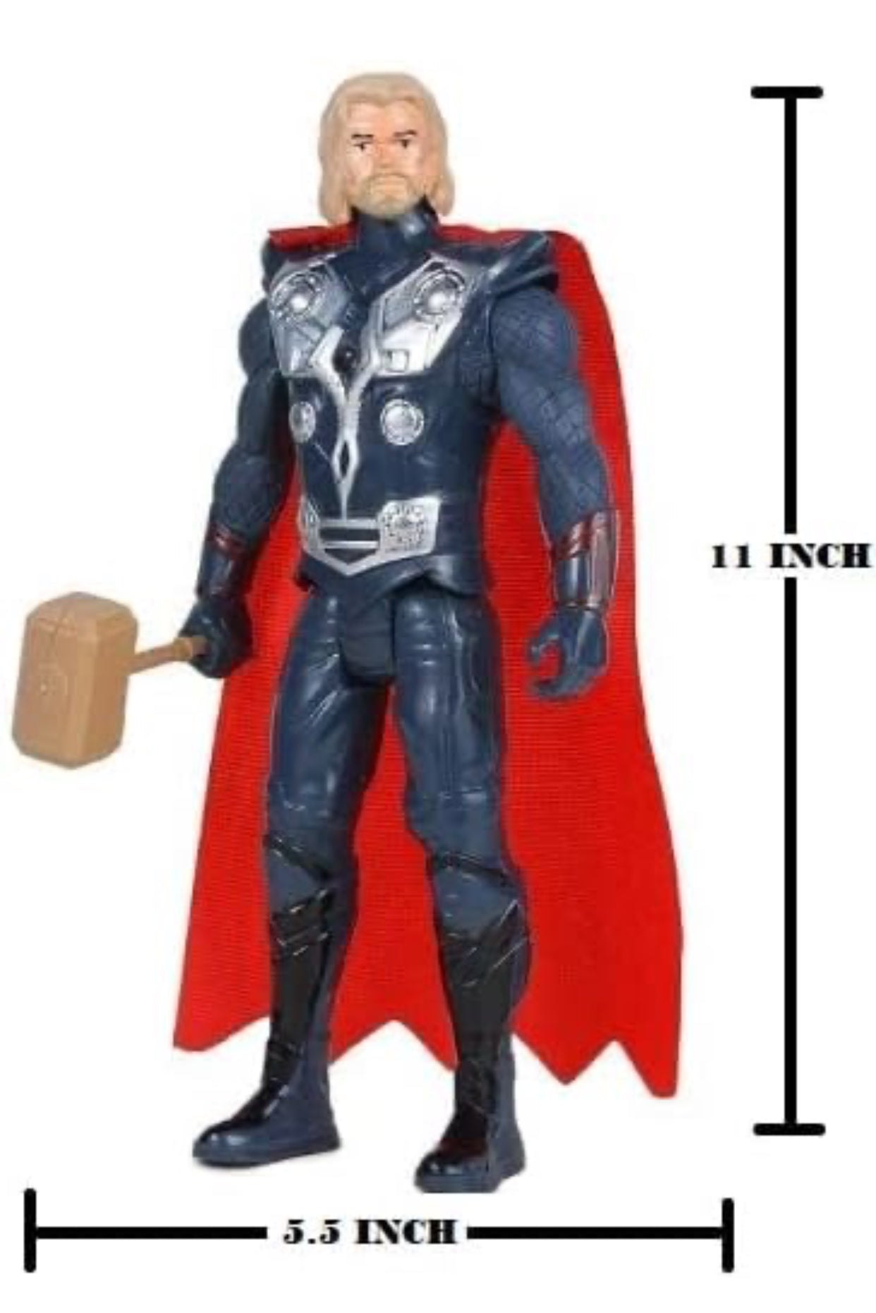 Thor Super Power Hero Action Figure – Avengers 4: Age of Ultron | 13-inch Collectible Toy