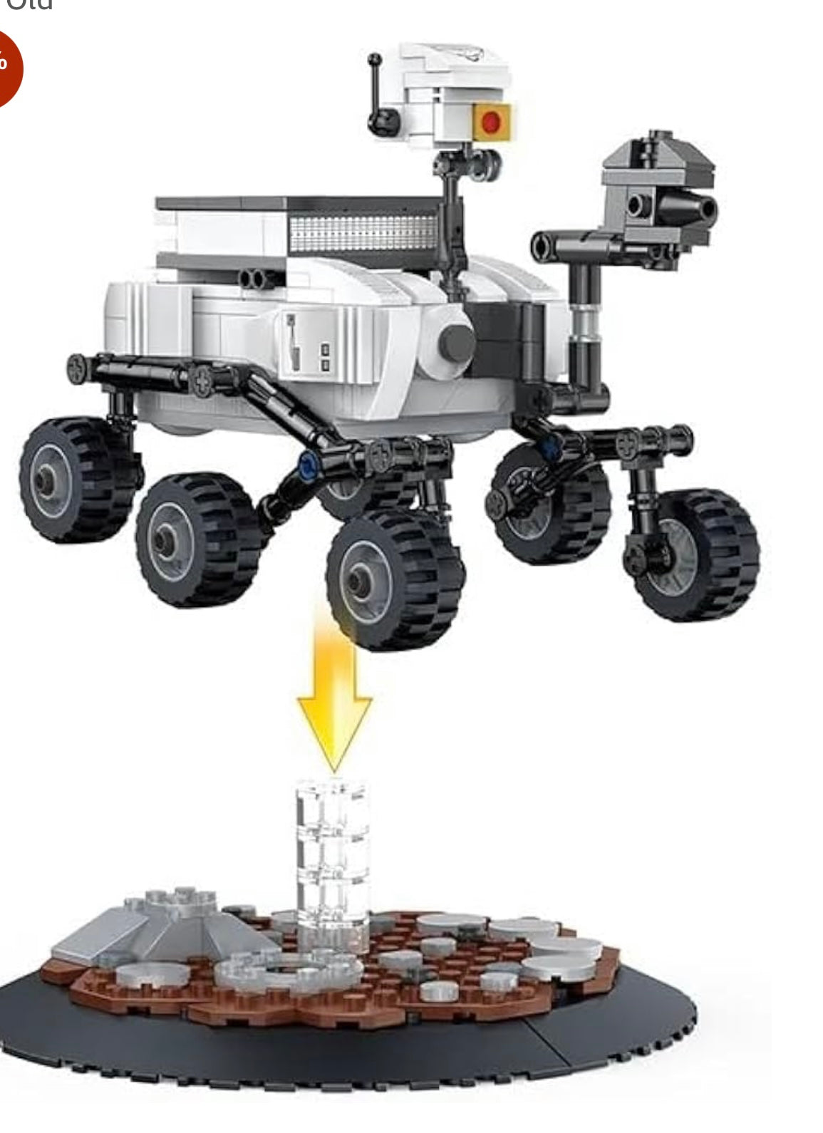 Mars Rover Building Blocks Toy – 326 PCS Space Exploration STEM Kit