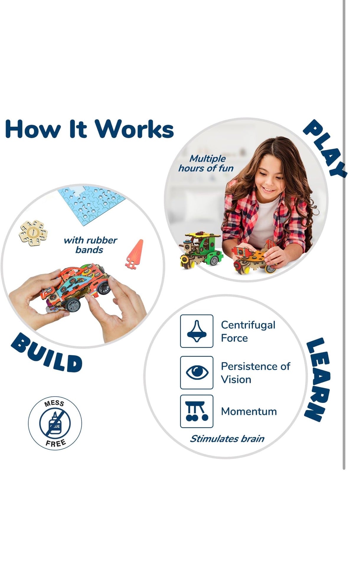 Smartivity Spin-n-Go Kit | STEM Educational DIY Toy for Kids (6+ Years)