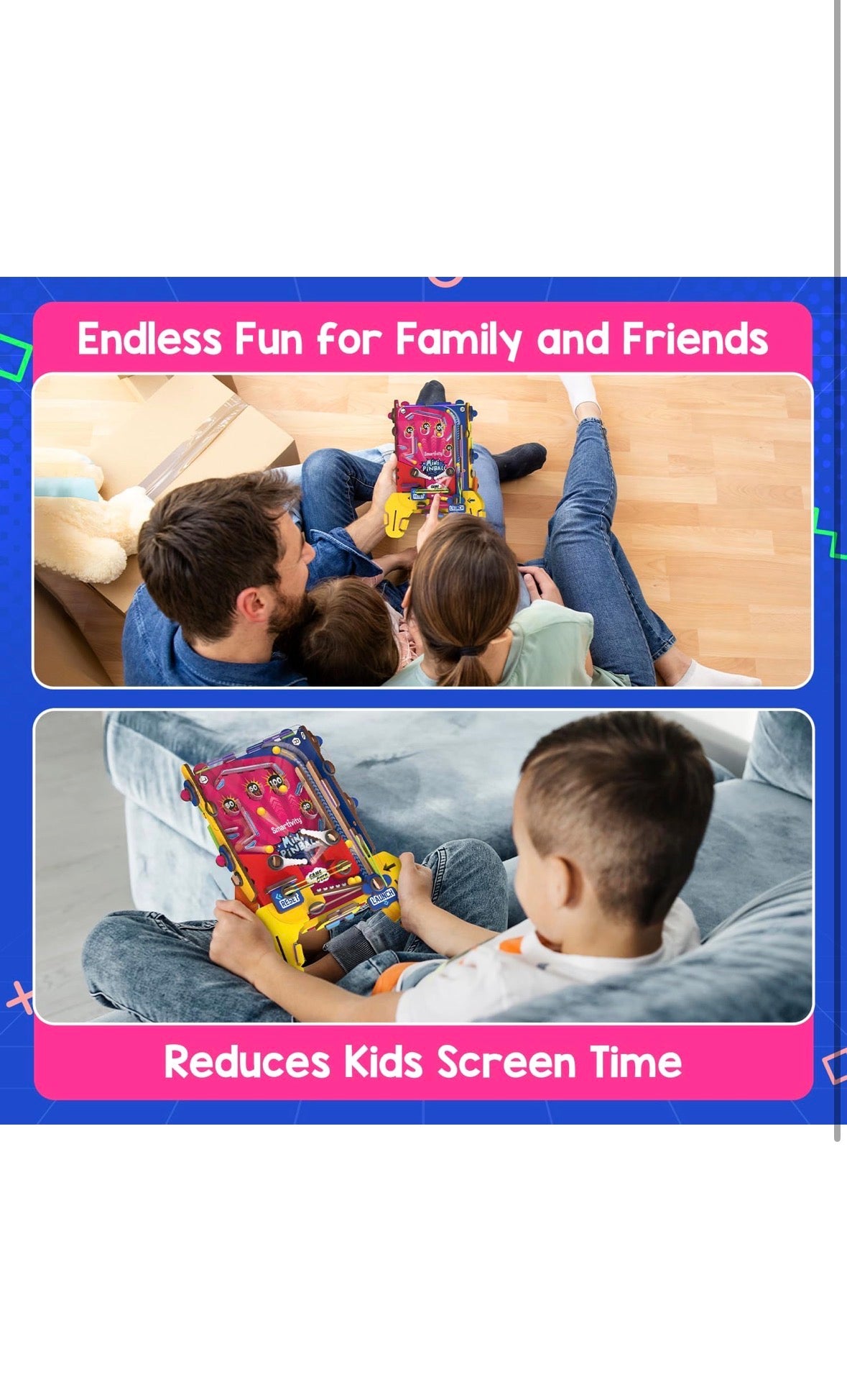 Smartivity Mini Pinball | DIY STEAM Building Kit for Kids 6-12 | Pocket-Sized Fun | Learn Physics & Engineering | Eco-Friendly STEM Toy