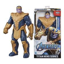 Marvel Avengers Titan Hero Series Thanos Action Figure – 12-Inch