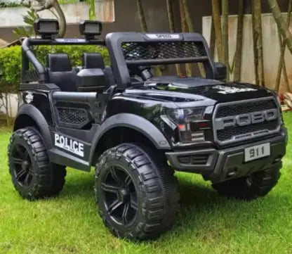 SmallBoyToys POBO (1-8Yrs) Jeep Battery Operated Ride On (Black)
