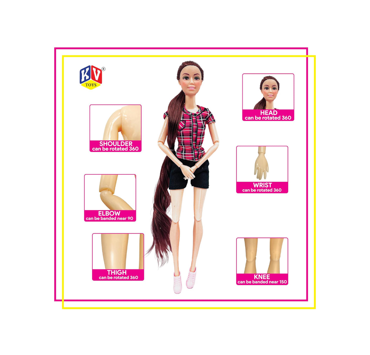 Alia Delicious Time Doll – Fashion Doll With Bakery Accessories (3+)