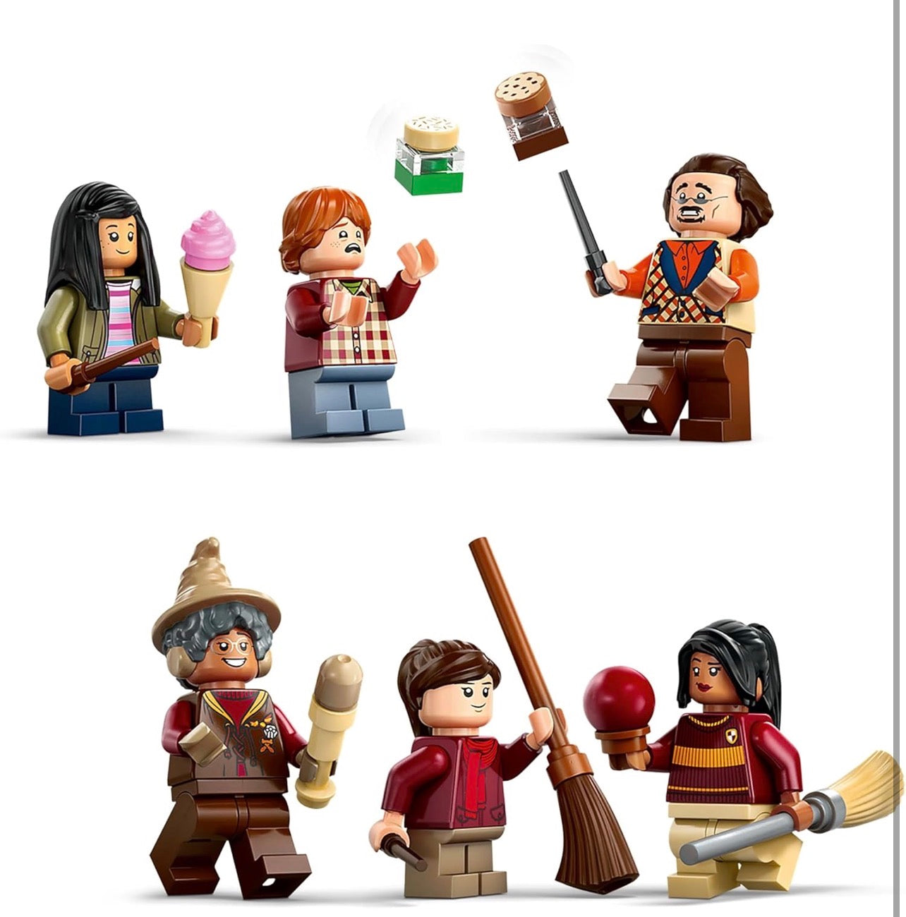 LEGO Harry Potter Quality Quidditch™ Supplies & Ice Cream Parlour Building Set 76452 (795 Pieces, Age 8+)