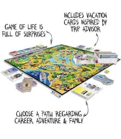 Classic Life Journey Board Game – Spin to Win! (Ages 8+)