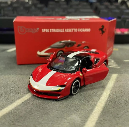 Ferrari SF90 Stradale Assetto Fiorano – 1:64 Die-Cast Model Car