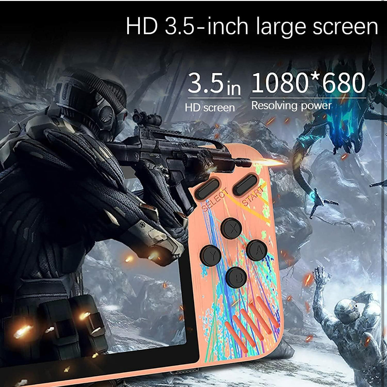 🕹️ Retro Handheld Game Console – Built-In 800 Games