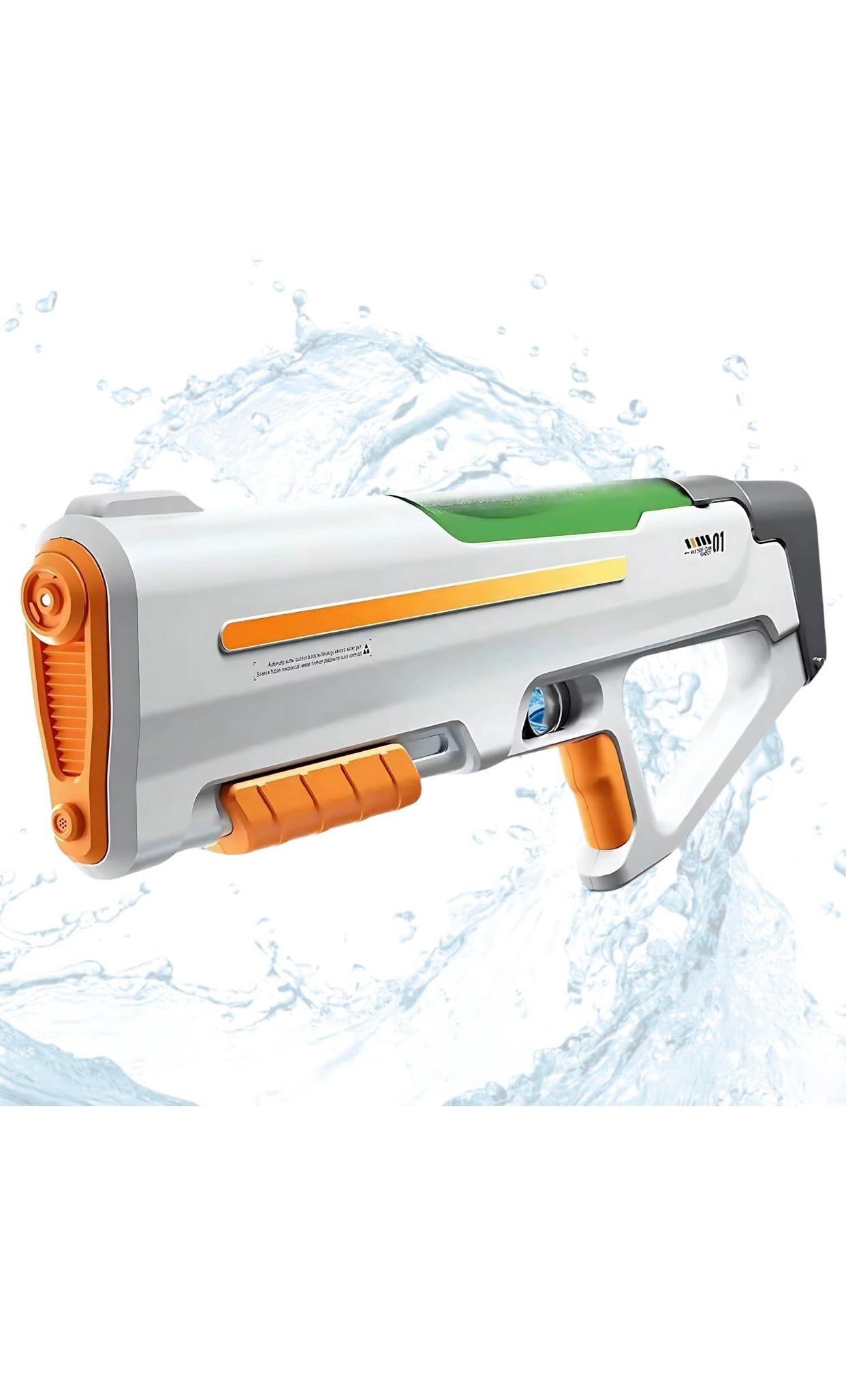 💦 Turbo Electric Water Gun – High Power Rechargeable Automatic Water Blaster for Kids
