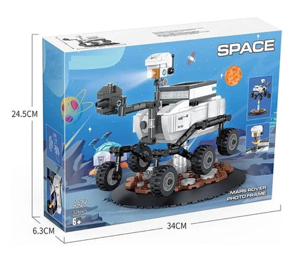 Mars Rover Building Blocks Toy – 326 PCS Space Exploration STEM Kit