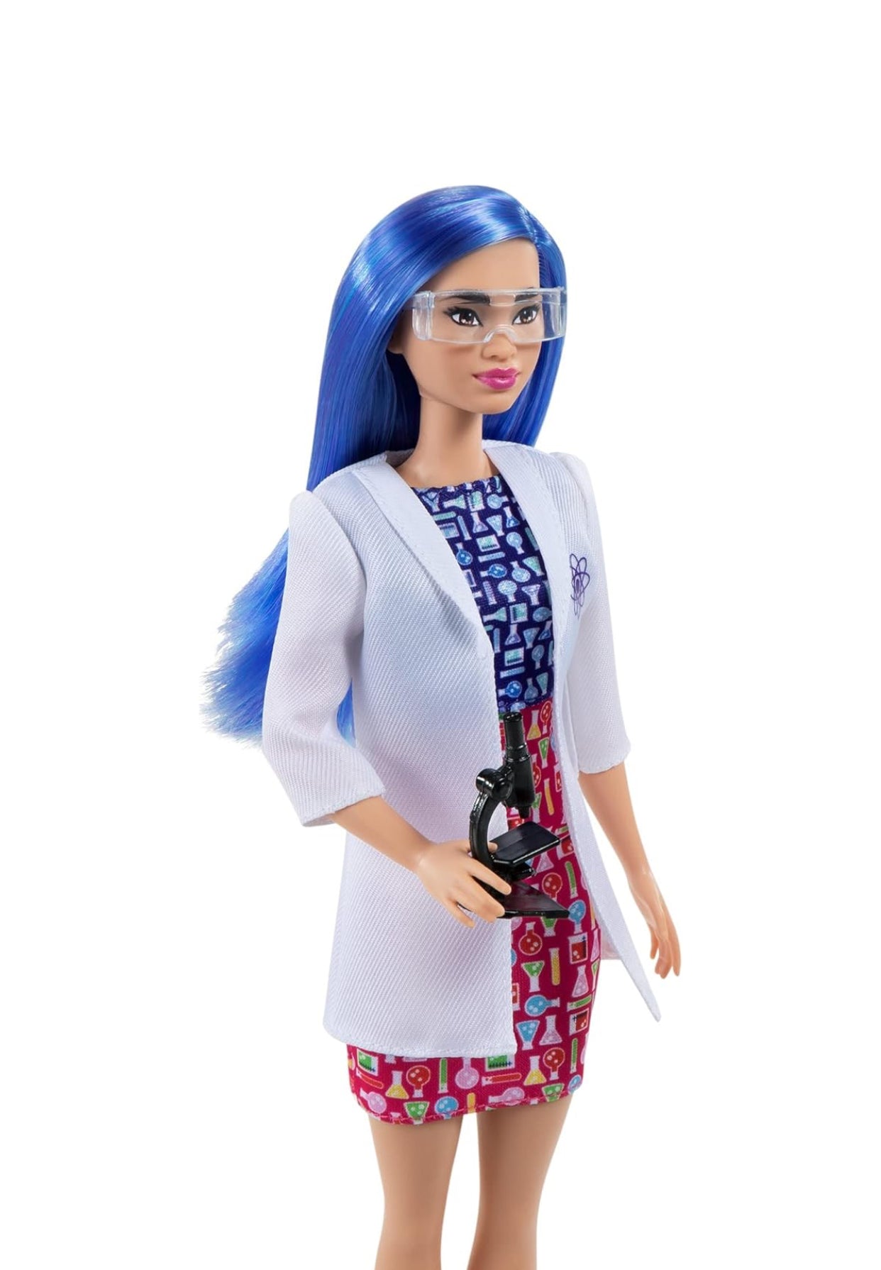 Scientist Doll – STEM Explorer with Blue Hair & Lab Accessories