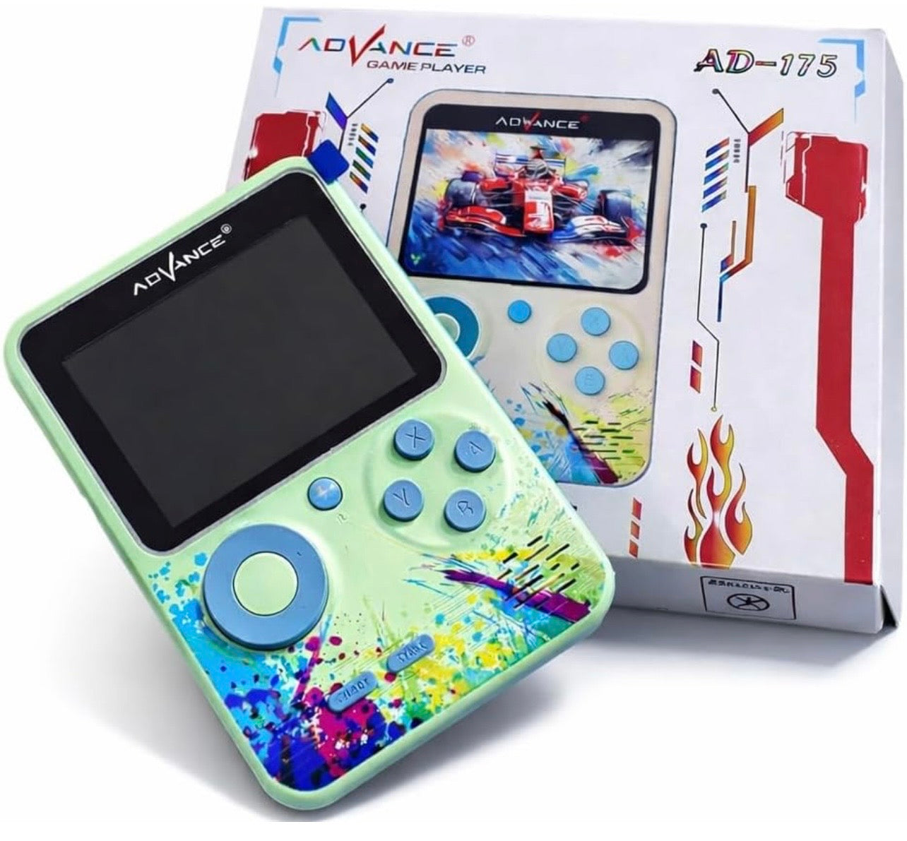 Advance AD-175 Handheld Retro Game Console – Portable Gaming Device for Kids