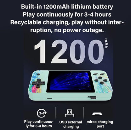 🕹️ Retro Handheld Game Console – Built-In 800 Games