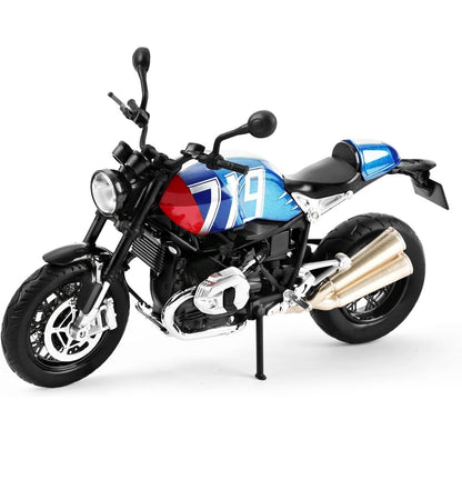 1:12 BMW R NineT Die-Cast Motorcycle Model – Premium Collectible