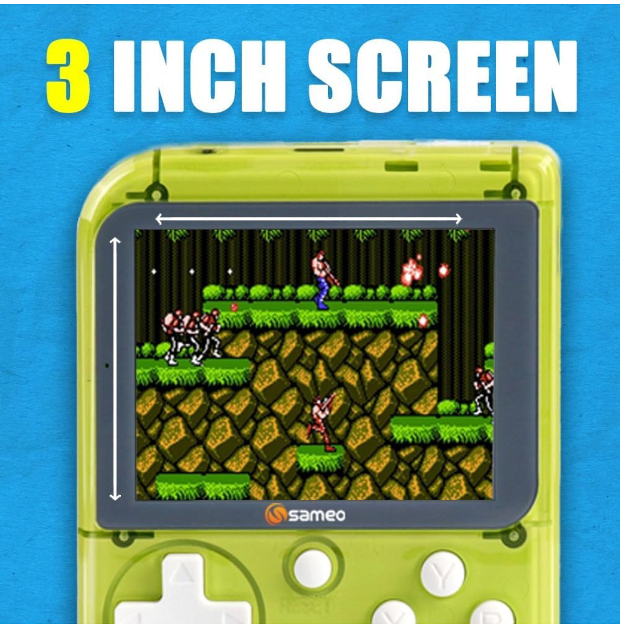 🎮 DREAMBOY Retro Handheld Game Console – 500 Classic Games | 3” LCD | Type-C Charging