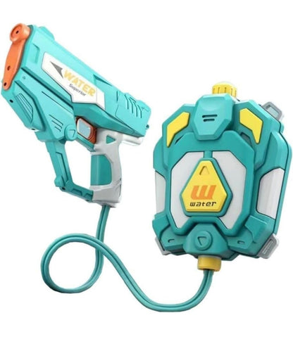 Kids Backpack Water Gun | High-Pressure Summer Water Blaster with Large Tank