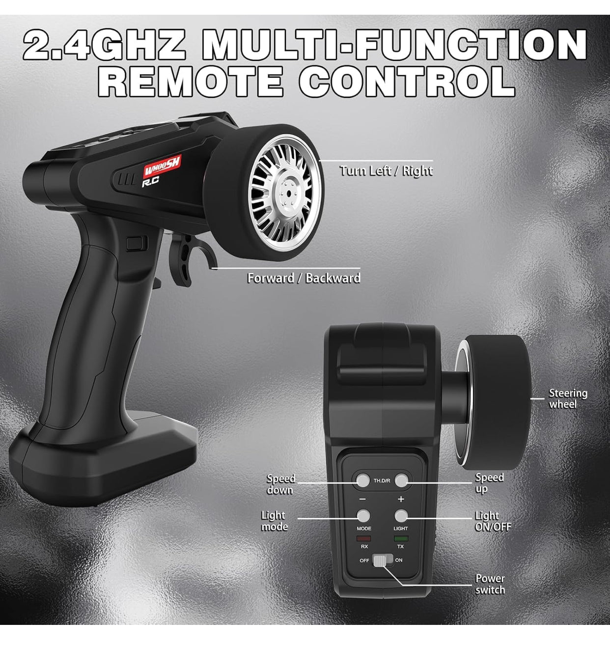 🚗 1:24 Drift Racing RC Car – Top Gear Edition