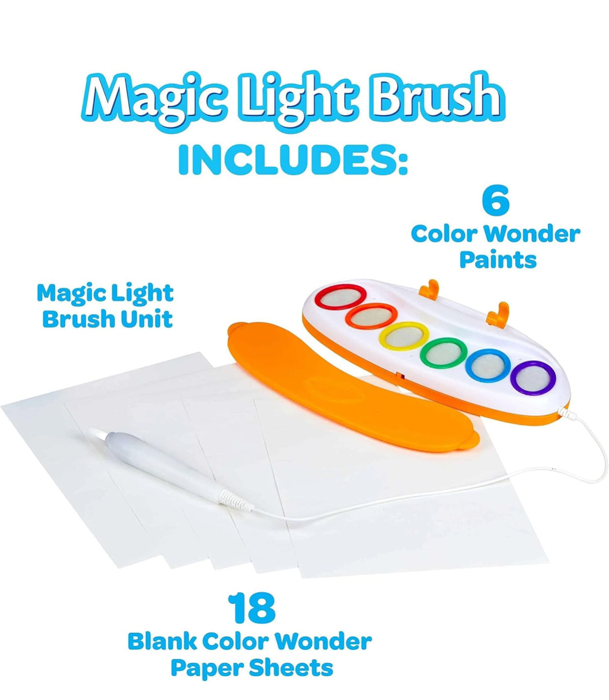 🎨 Color Draw Magical Paint Brush Coloring Set for Kids (3+)