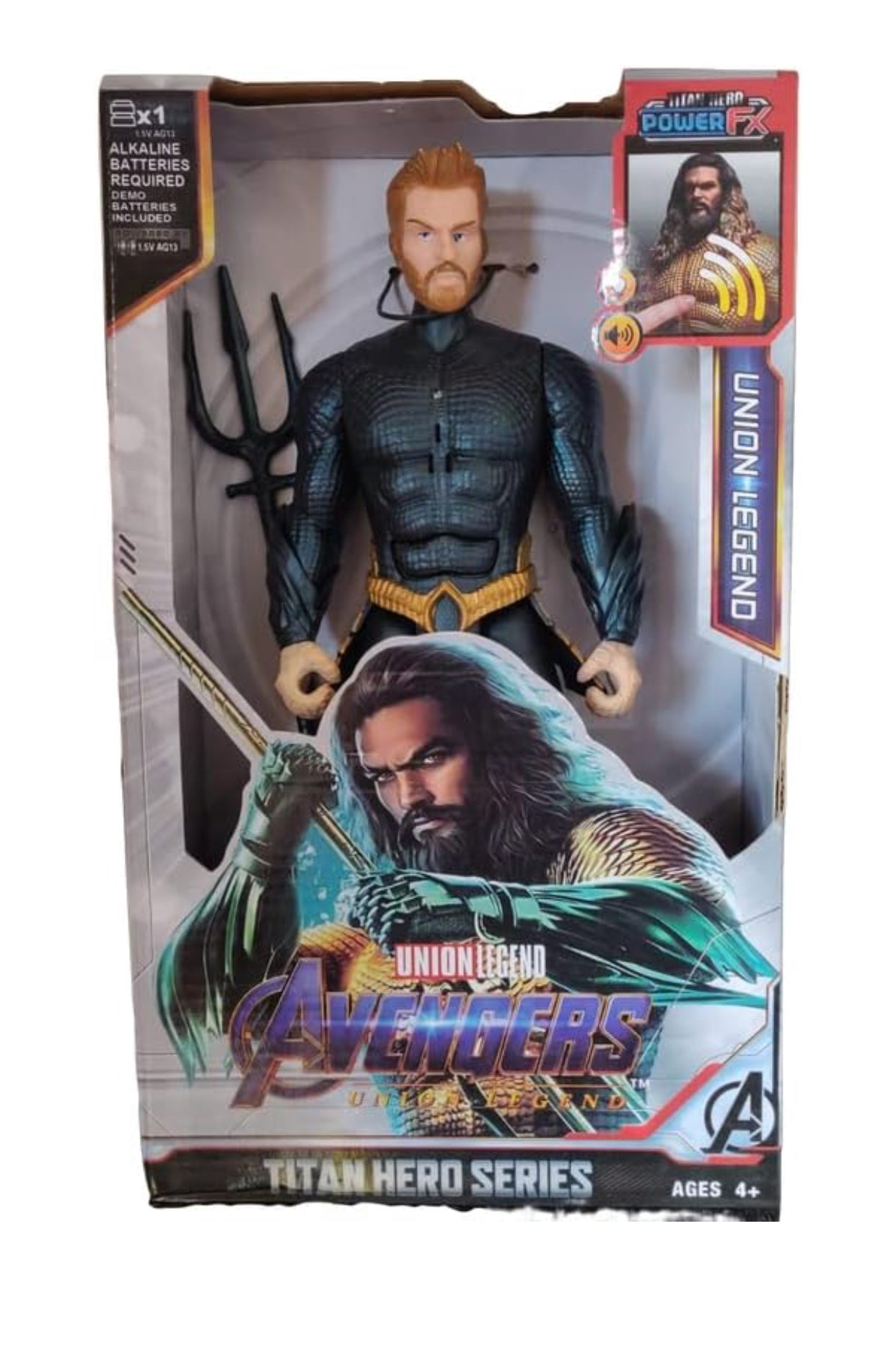 Aquaman Union Legend Titan Hero Series Action Figure