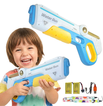 Electric Water Gun for Kids – Automatic Rechargeable Summer Water Blaster Toy with Battery & USB Charging