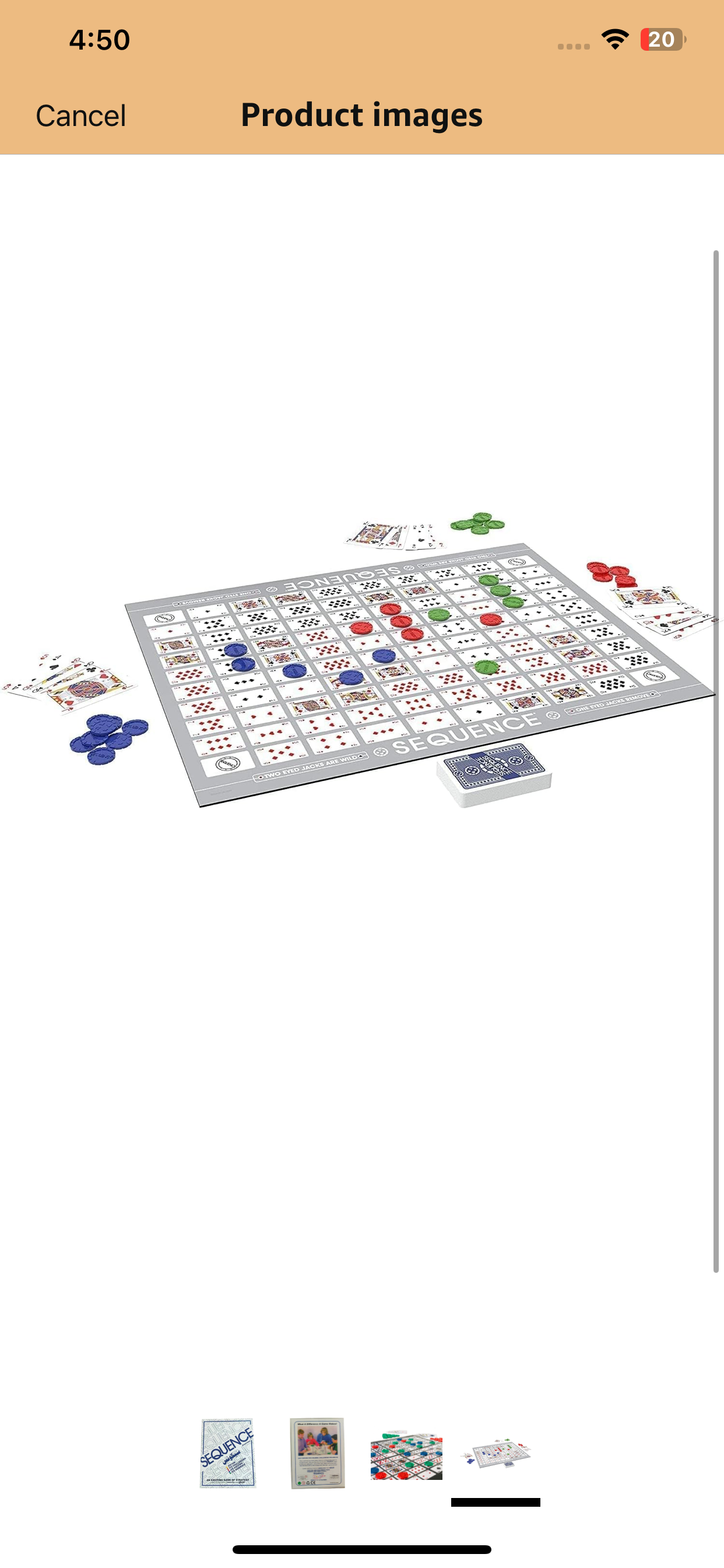 – Sequence Board Game


Sequence Strategy Board Game | Fun Family Board Game for Kids & Adults | Multiplayer Card & Strategy Game