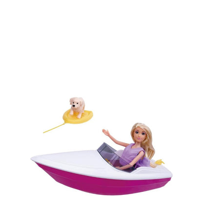 Anlily Speedboat Series Doll Playset – Holiday Surf & Boat Adventure (3+ Years)