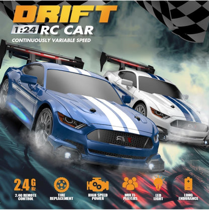 🚗 RC Drift Racing Car 1:24 Scale – High-Speed Remote Control Sports Car