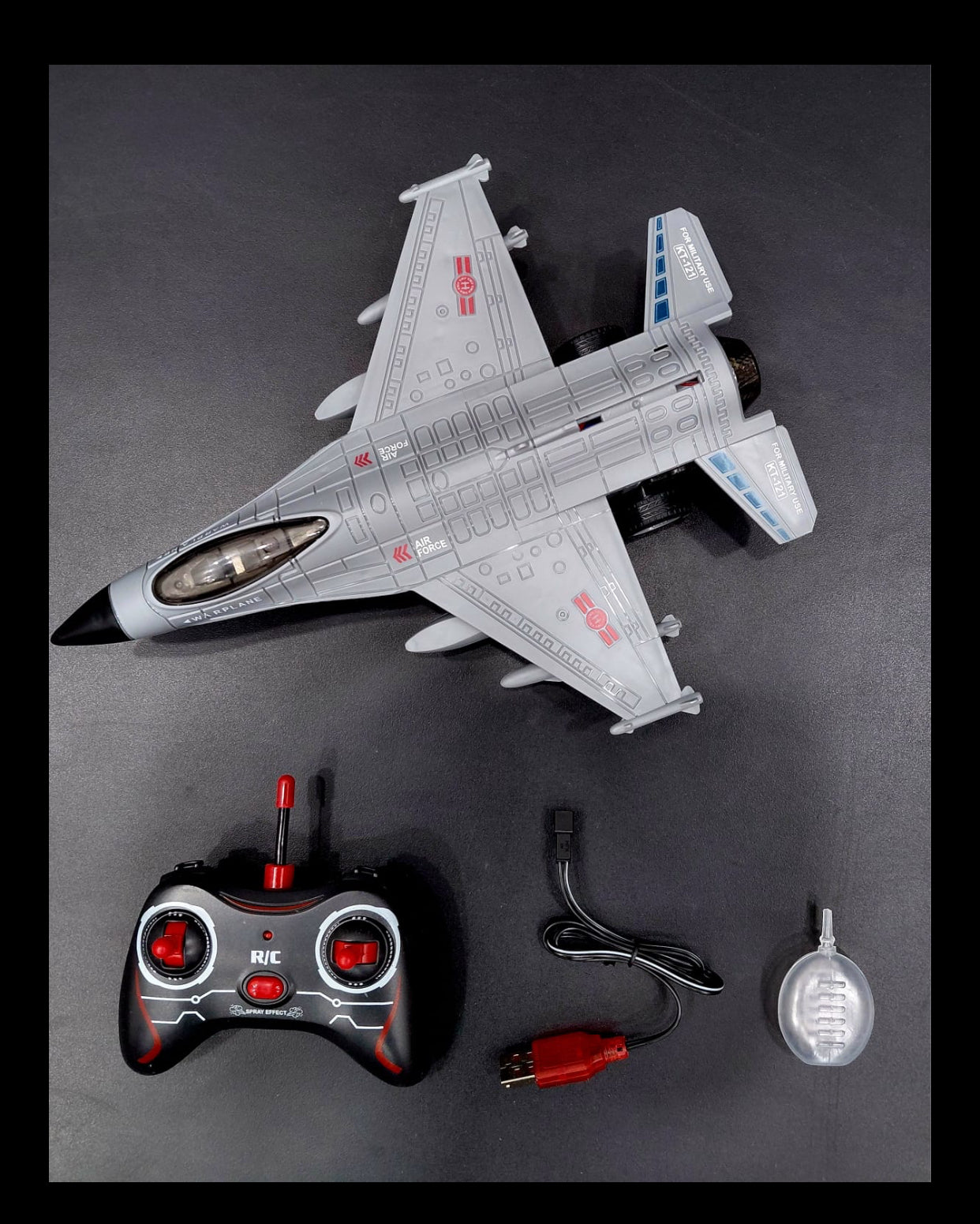 Remote Control Air Fighter Jet Airplane Toy | 2.4GHz RC Plane for Kids (3+ Years)