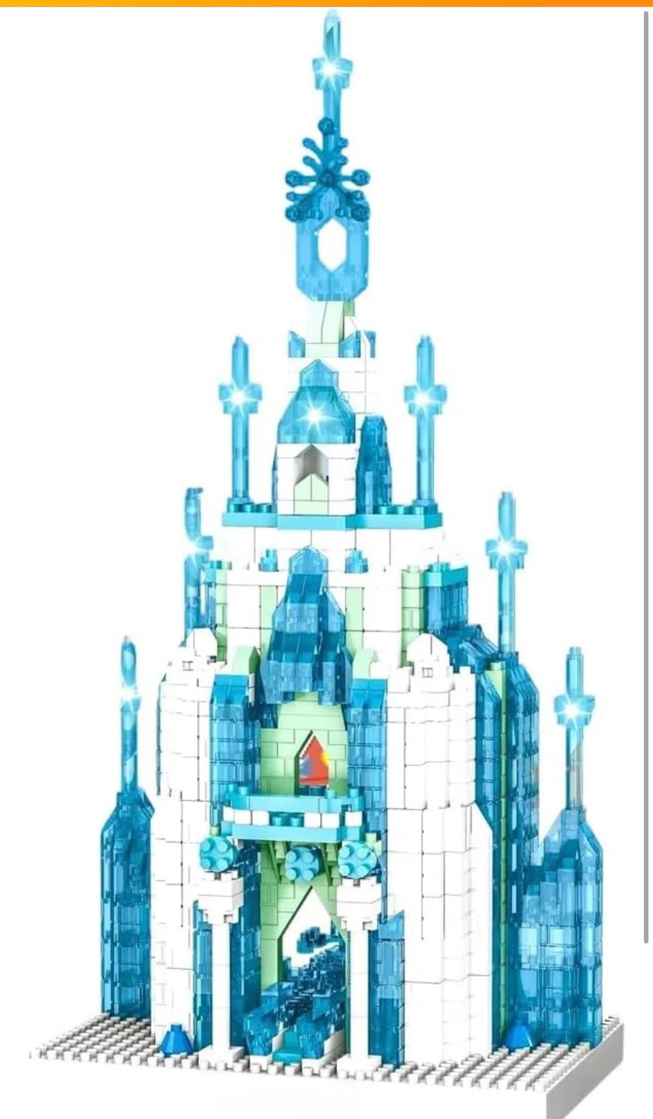 Ice Palace Castle Building Set (or something similar, like "Winter Wonderland Castle Building Blocks")