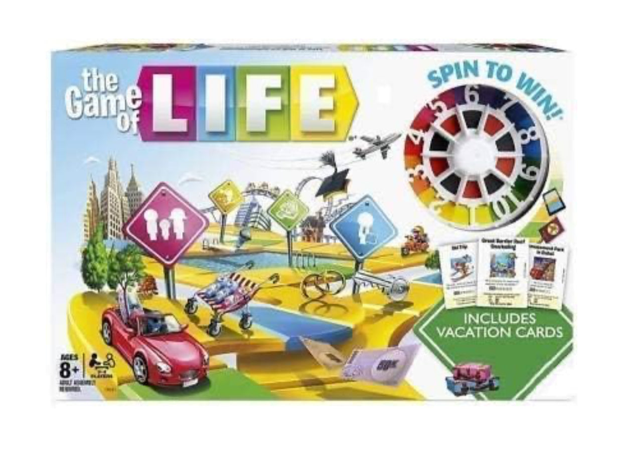 Classic Life Journey Board Game – Spin to Win! (Ages 8+)