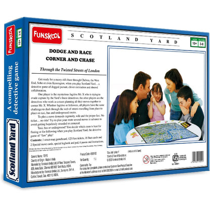 🕵️‍♂️ Scotland Yard – A Compelling Detective Game | Funskool