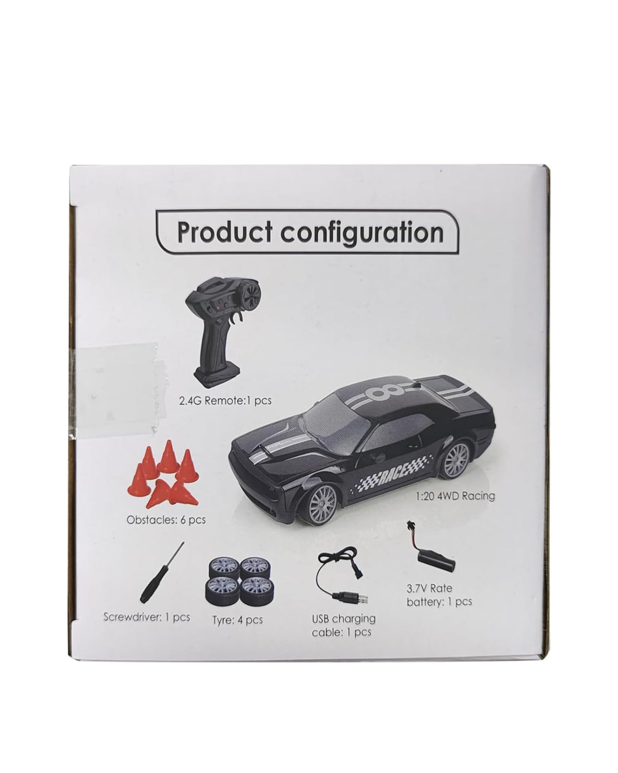 Fayee 1:20 Remote Control Drift Racing Car – 2.4GHz High-Speed RC Car