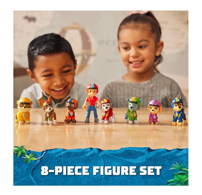 PAW Patrol Jungle Pups – Figure Gift Pack (Set of 8 Characters)