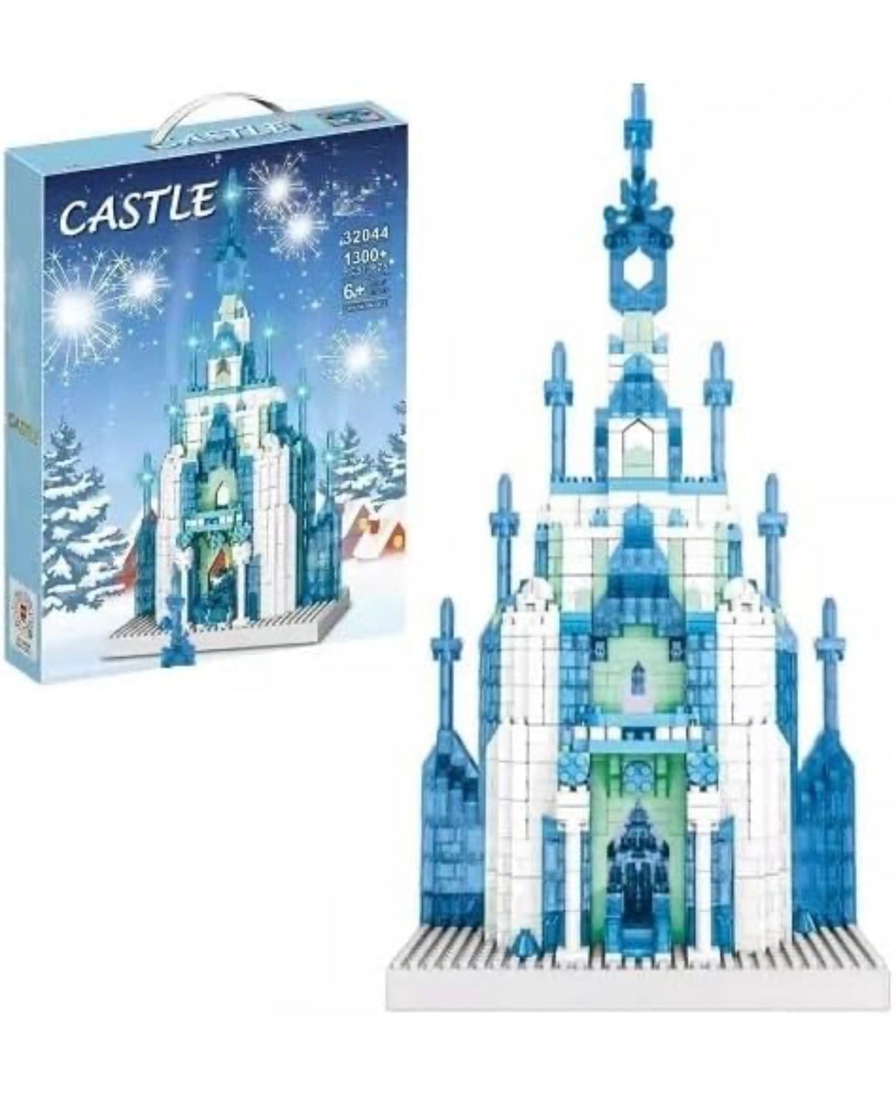 Ice Palace Castle Building Set (or something similar, like "Winter Wonderland Castle Building Blocks")
