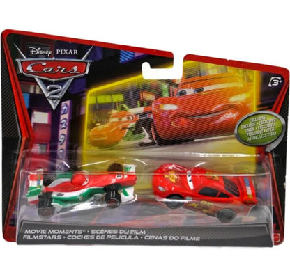 Disney Pixar Cars 2 – Movie Moments Diecast Car Set (2-Pack) (Best Quality Card)