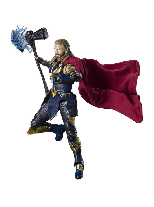 ⚡ Thor Thunder Warrior Deluxe Action Figure – Large Armored Hero with Cape & Weapon