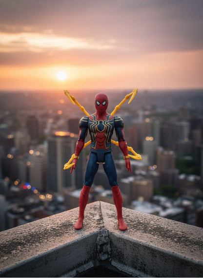 Spider-Man Iron Spider Action Figure – Articulated Collectible Toy