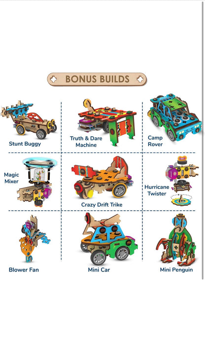 Smartivity Spin-n-Go Kit | STEM Educational DIY Toy for Kids (6+ Years)