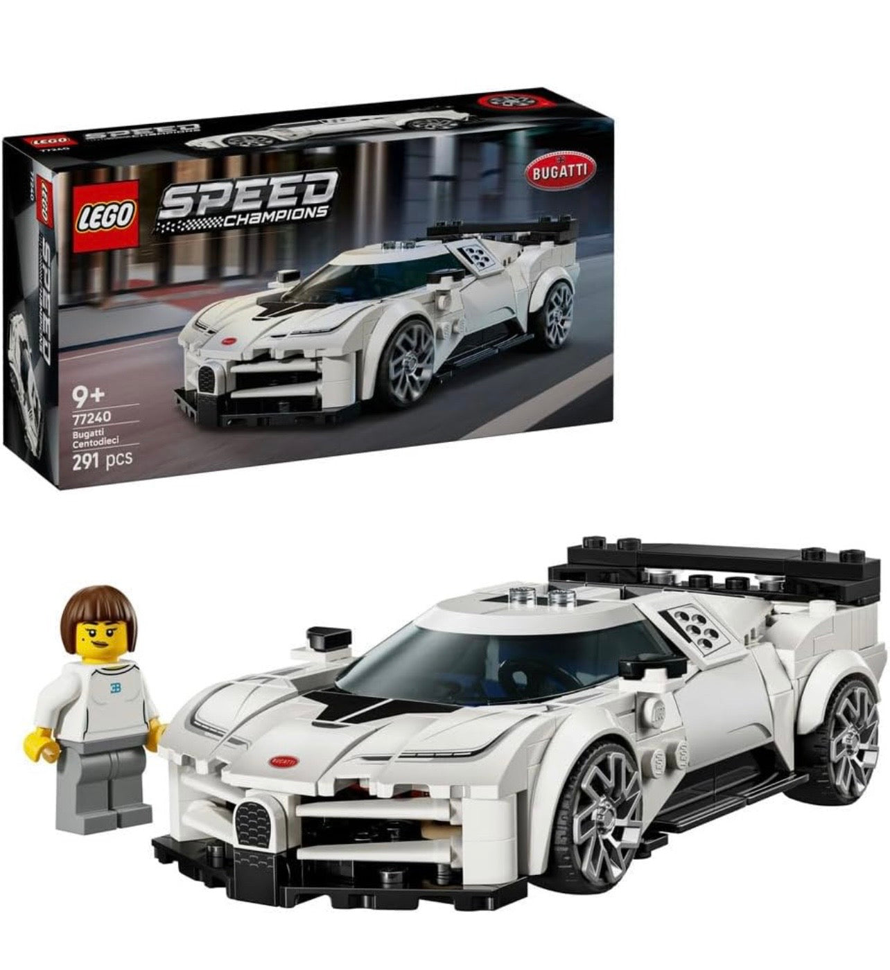 LEGO® Speed Champions Bugatti Centodieci Hyper Sports Car (77240)