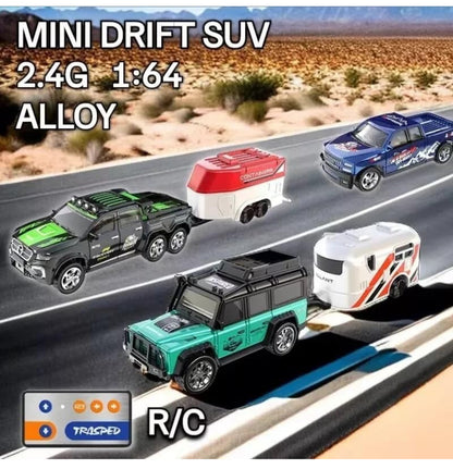 🚘 2.4GHz RC Alloy Power Truck – 6-Wheel Off-Road Remote Control Car