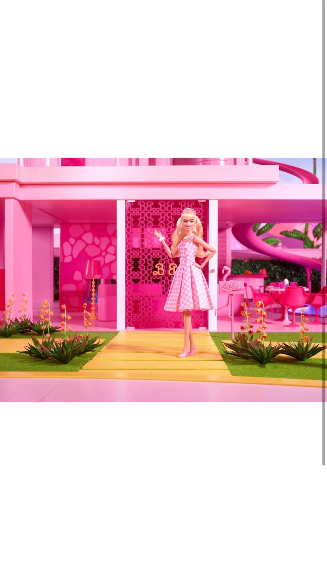 Barbie The Movie Doll – Pink Gingham Dress Classic Edition