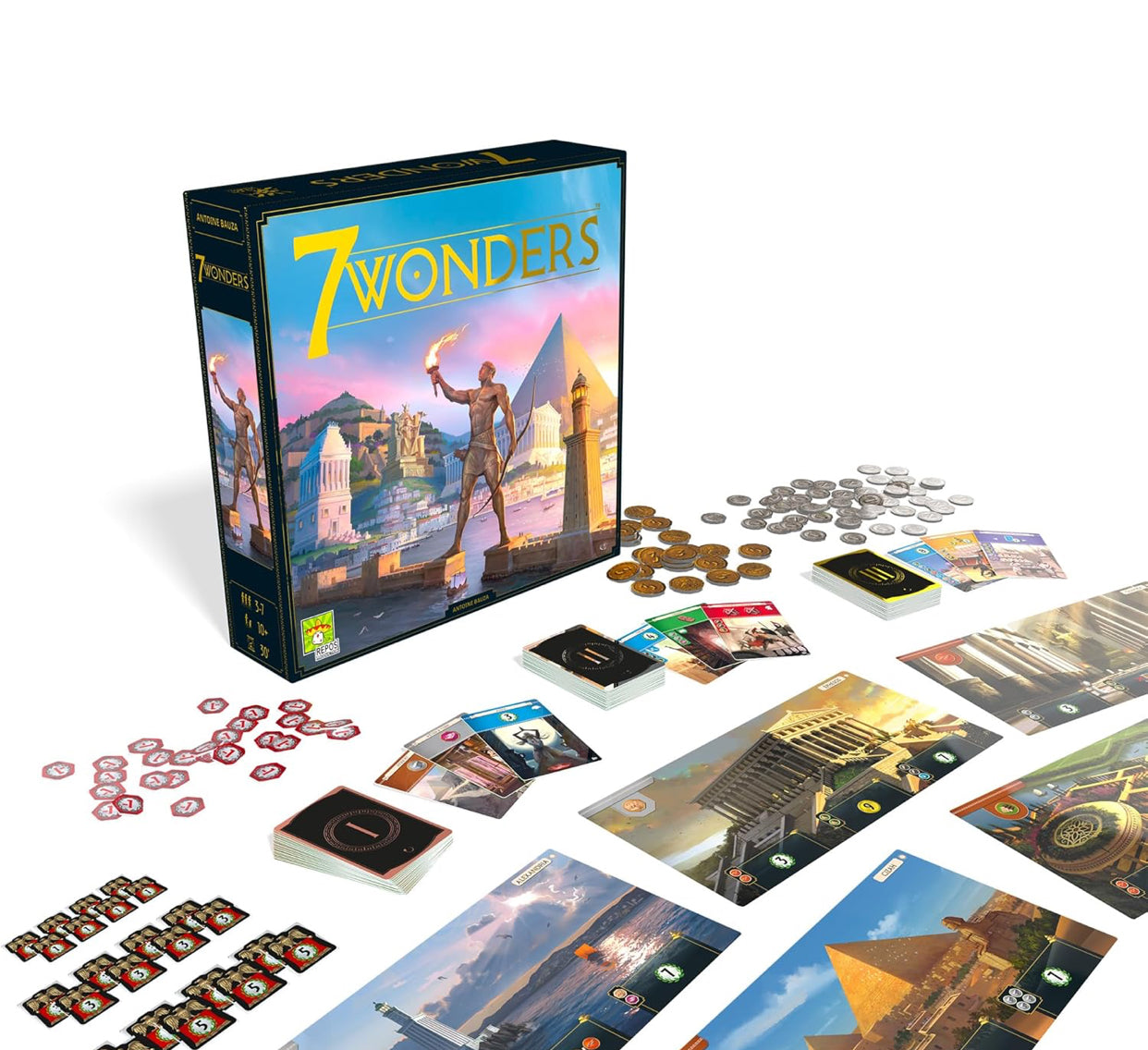 7 Wonders – Award-Winning Card Drafting Strategy Game