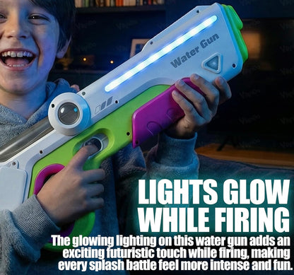 Electric Water Gun for Kids – Automatic Rechargeable Summer Water Blaster Toy with Battery & USB Charging