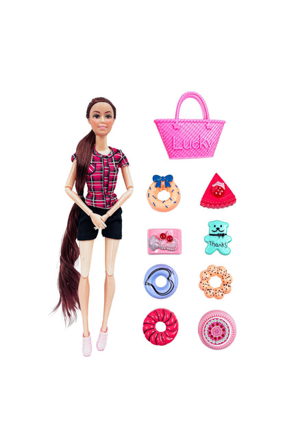 Alia Delicious Time Doll – Fashion Doll With Bakery Accessories (3+)