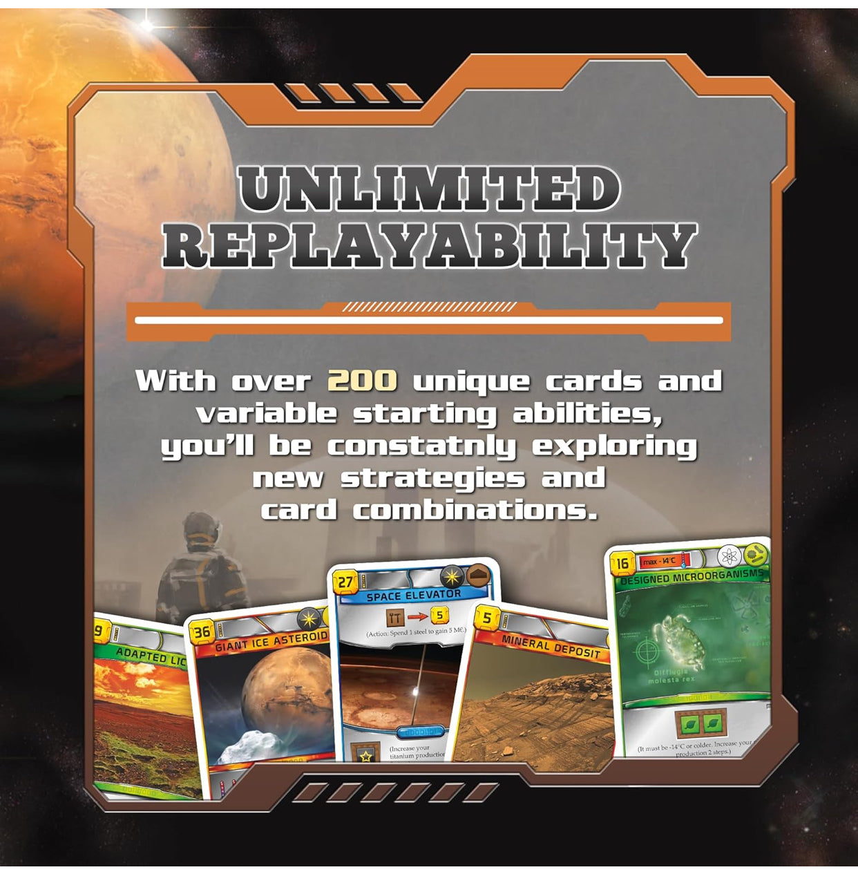 Terraforming Mars – Strategy Engine-Building Board Game