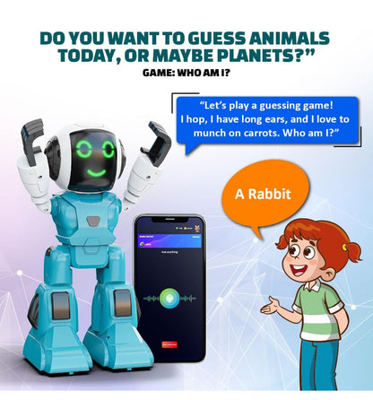 Smart RC Robot Toy for Kids | Voice Interaction, App Control & Dancing Robot