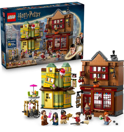 LEGO Harry Potter Quality Quidditch™ Supplies & Ice Cream Parlour Building Set 76452 (795 Pieces, Age 8+)
