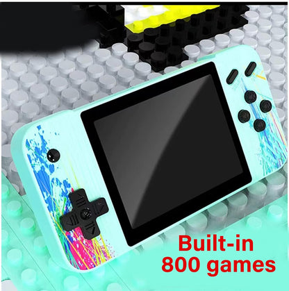 🕹️ Retro Handheld Game Console – Built-In 800 Games