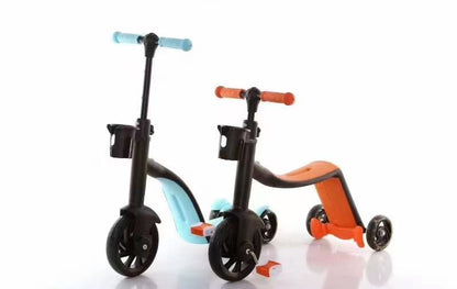 3-in-1 Kids Scooter & Balance Bike with Seat | Adjustable Toddler Ride-On | Ages 1–5